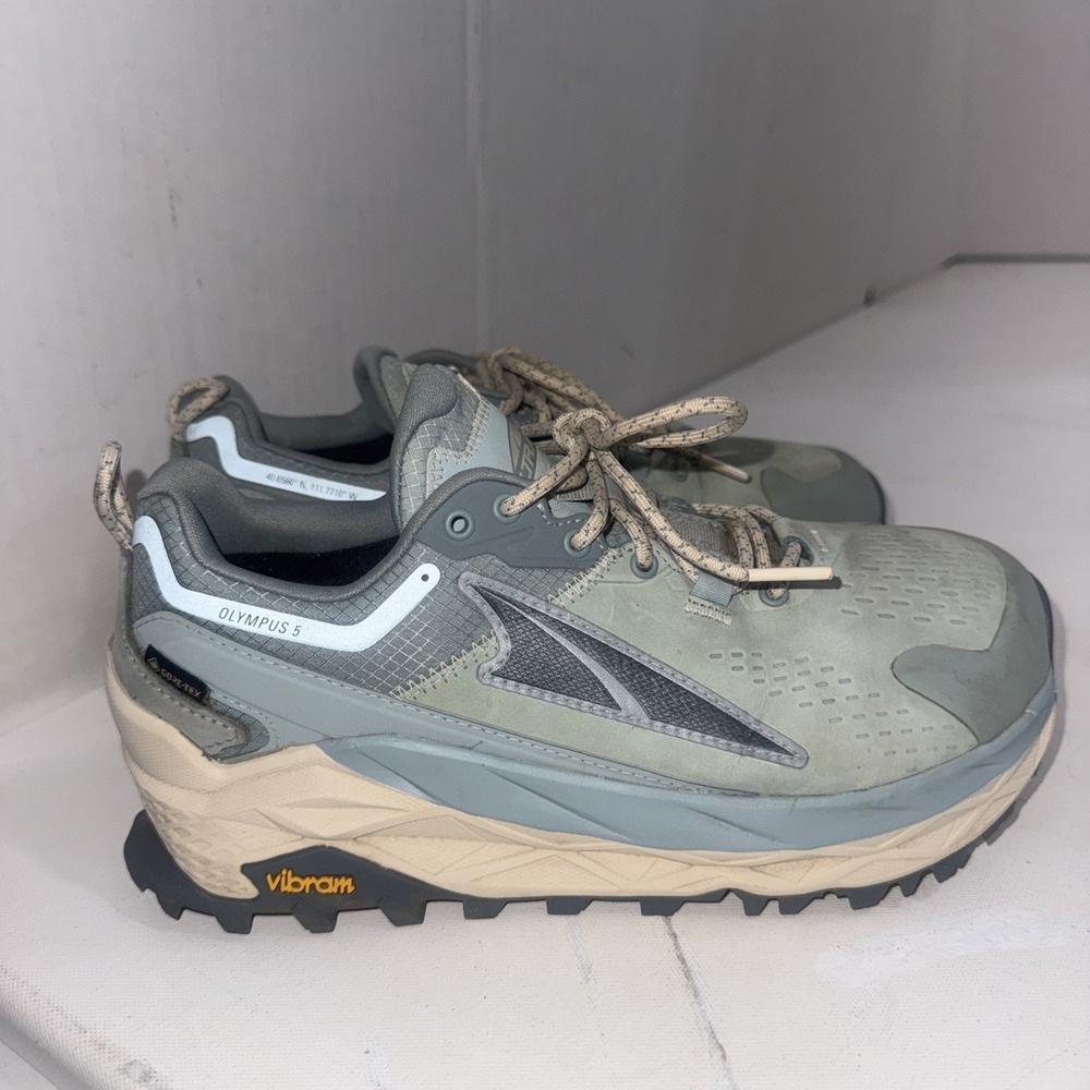 Altra Olympus 5 Hiking Vibram Low GTX Sneakers Trail Athletic Shoes Women's Sz 8 - Picture 11 of 15